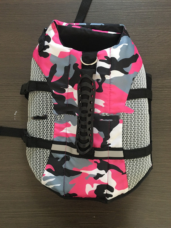 Style Pet Life Jacket Outdoor Dog Training Suit Swimsuit