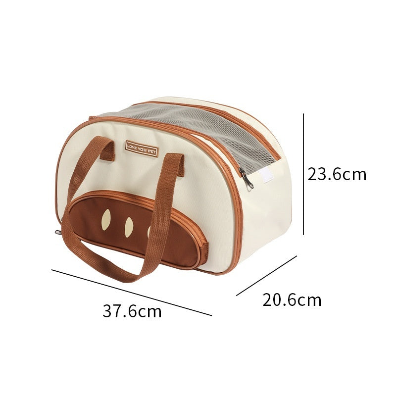 Folding Dog Diaper Bag Cat Space Capsule