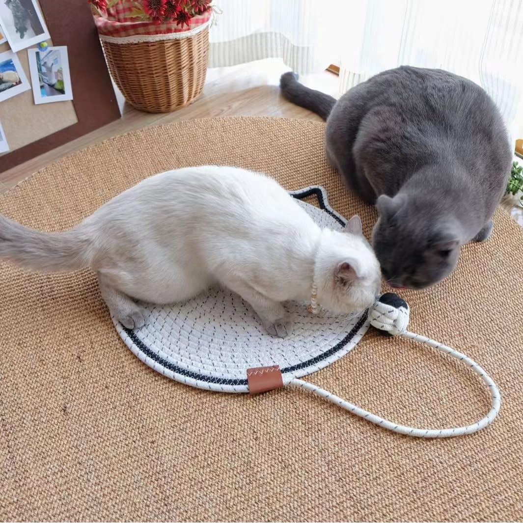 Braided Cotton Rope Cat Claw Mat Self Hi Ball One Piece Sleeping Mat