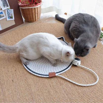 Braided Cotton Rope Cat Claw Mat Self Hi Ball One Piece Sleeping Mat