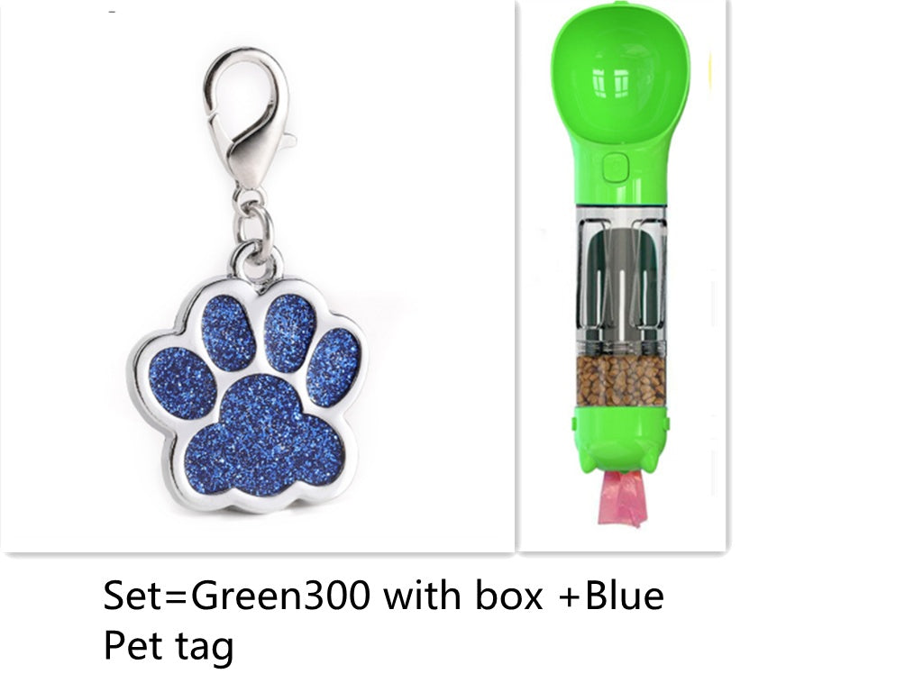 Pet multifunctional water cup Going with the dog