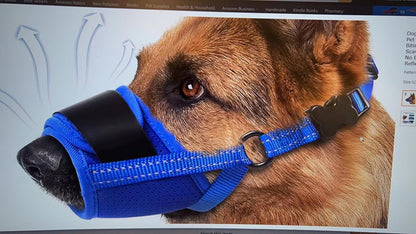 Cotton Dog Mouth Cover Anti-bite Anti-miseating