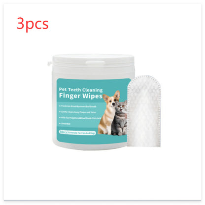 Disposable Pet Cleaning Products Teeth Cleaning Wipes