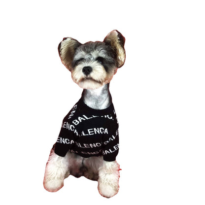 Dog Clothes Spring Pullover Dog Sweater Schnauzer