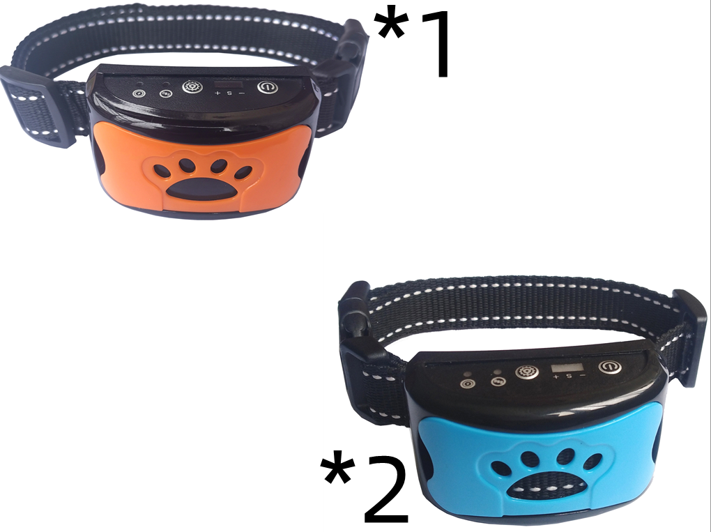 Vibration And Barking Rechargeable Waterproof Dog Trainer