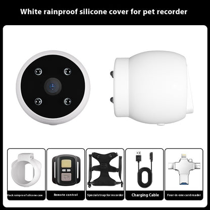 Pets Recorder Pet Tracker Collar Dogs And Cats Viewing Angle Motion