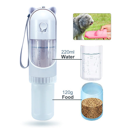 High Practicability Multi-function Pet Retractable Water Cup