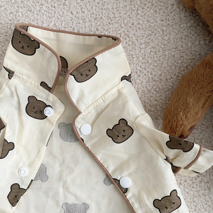 Pet Dogs And Cats Pajamas Shirt