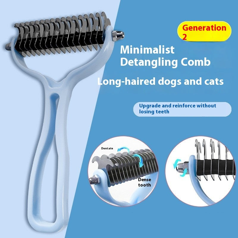 Pets Fur Knot Cutter Dog Grooming Shedding Tools