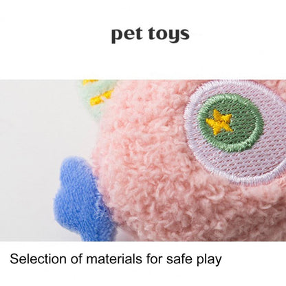 Sounding Dog Toy Cartoon Shape Padded Soft Pet Chew Toy