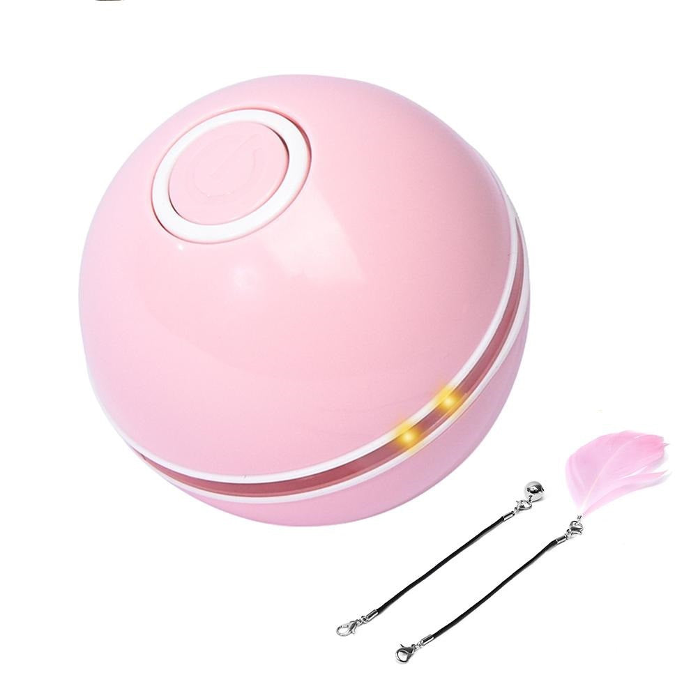 Usb Rechargeable Laser Funny Cat Ball Self-hey Cat Toy