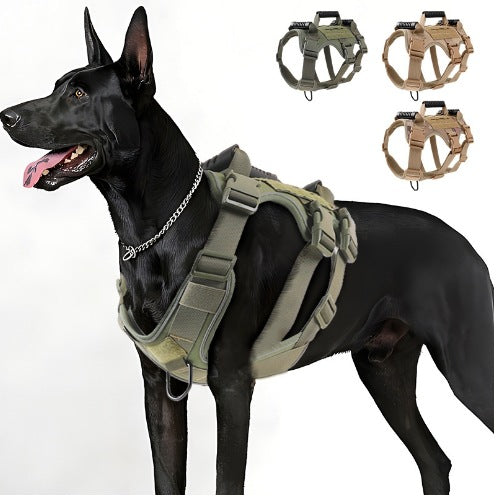 Pet Dog Anti-breakaway And Anti-rush Reflective Chest Harness