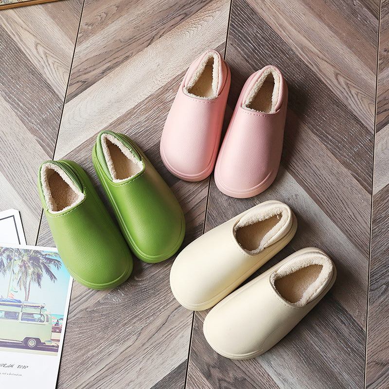 Cute Dog Shoes EVA Winter House Shoes