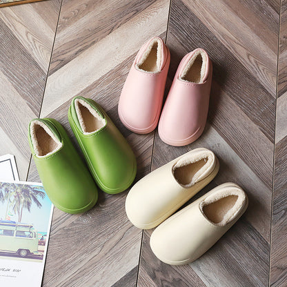 Cute Dog Shoes EVA Winter House Shoes