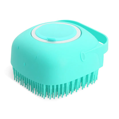 Pet Dog Shampoo Massager Brush Cat Massage Comb Grooming