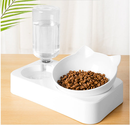 Automatic water storage dog bowl