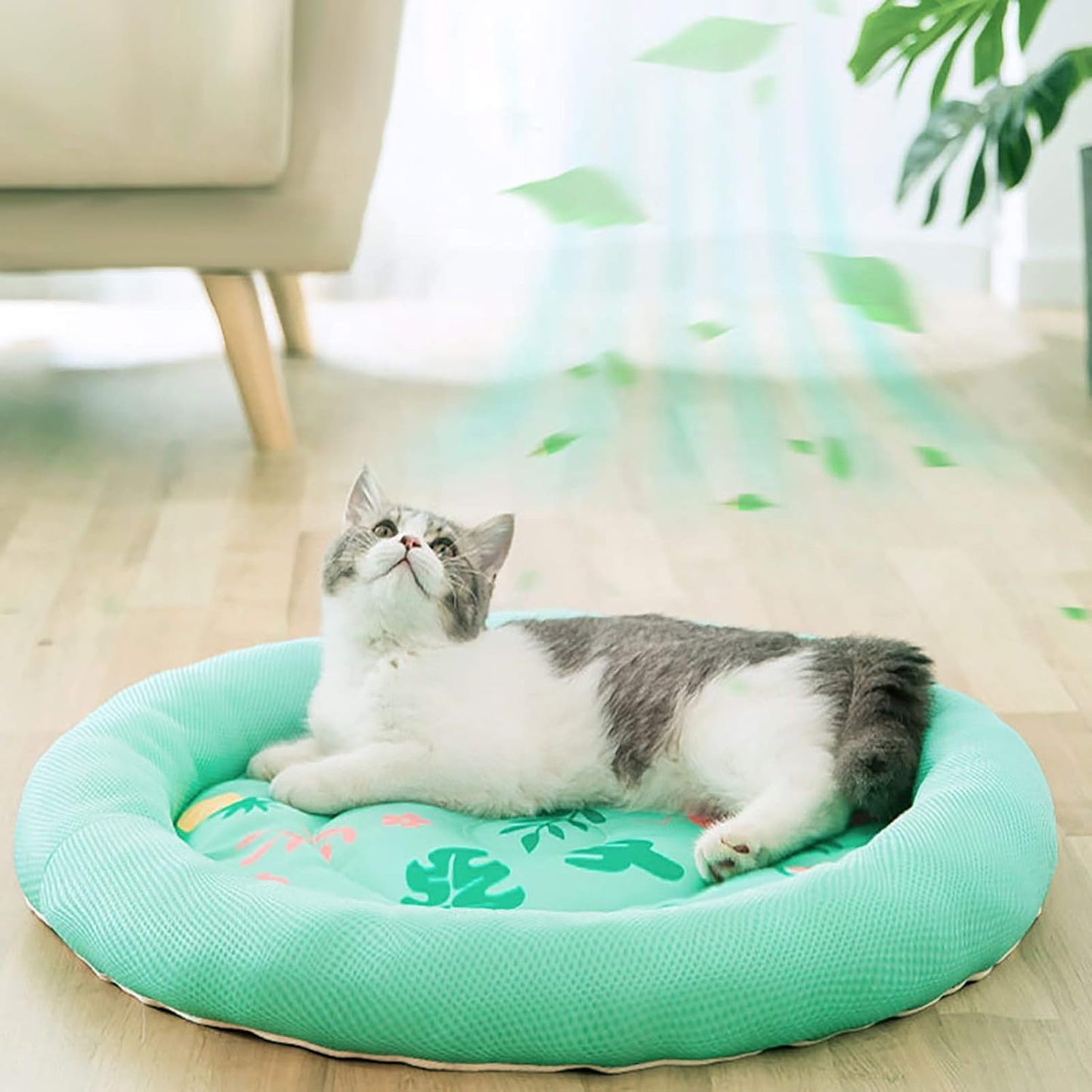 Cooling Dog Bed Soft Summer Ice Pet Pad Cushion