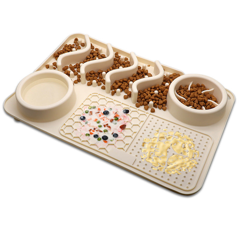 Dog Silicone Licking Pad Pet Licking Mat Silicone Smelling Mat