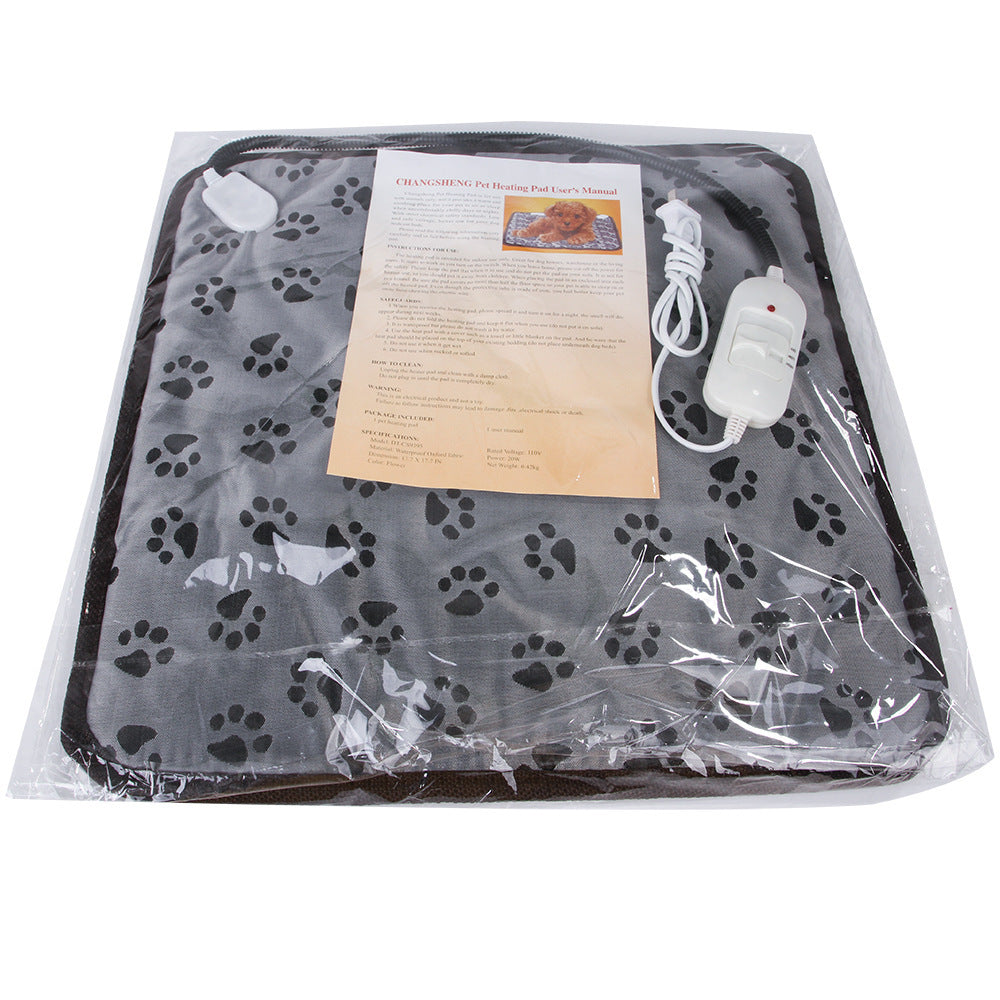 Pet Heating Pad For Dog Cat Heat Mat Indoor Electric Dog Heated