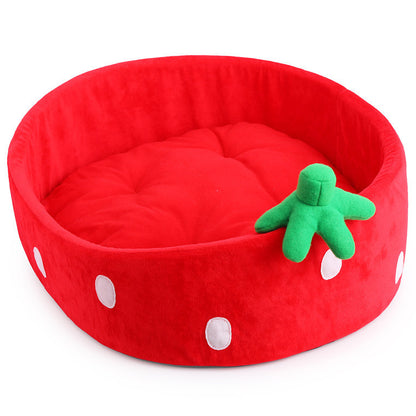 Dog Cat Nest Cartoon Pet Bed Winter Mattress Pet Supplies