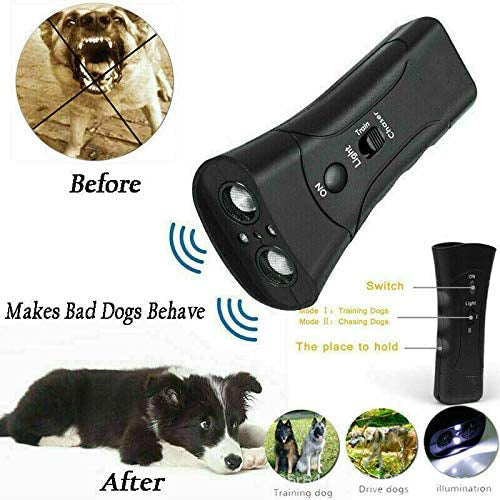 New Dog Repeller Ultrasound Pet Training Anti Barking Control Devices