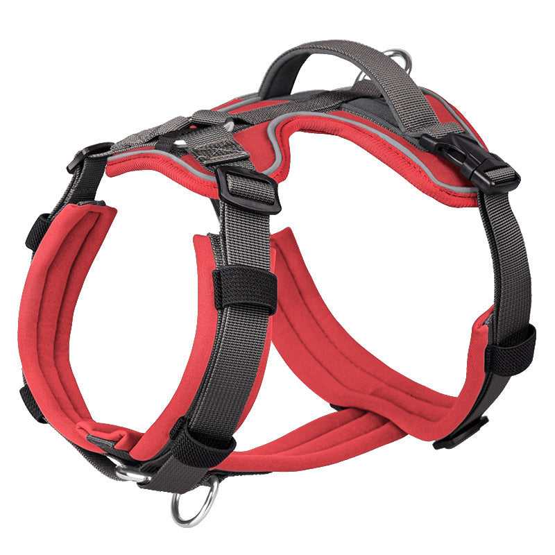 Breathable Reflective Explosion-proof Vest Dog Harness