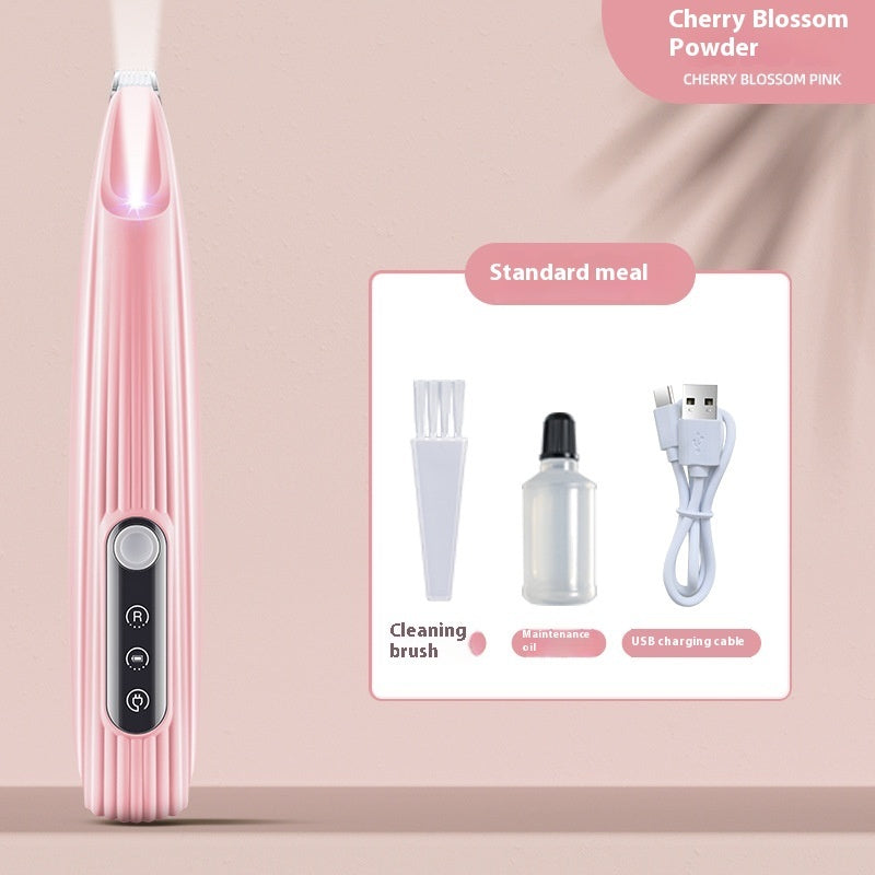 Pets Efficient LED Shaving Dog Foot Hair Electric Clipper
