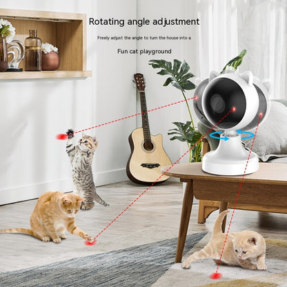 Smart Laser Cat Teaser Toy USB Charging