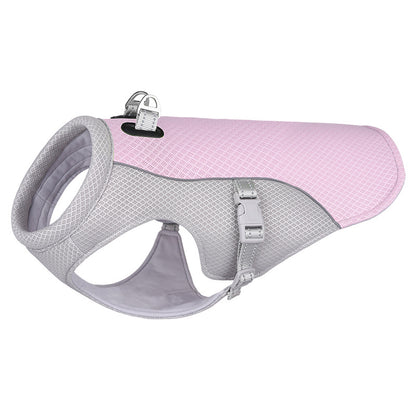 Summer Pet Dog Cooling Vest Heat Resistant Cool Dogs Clothes