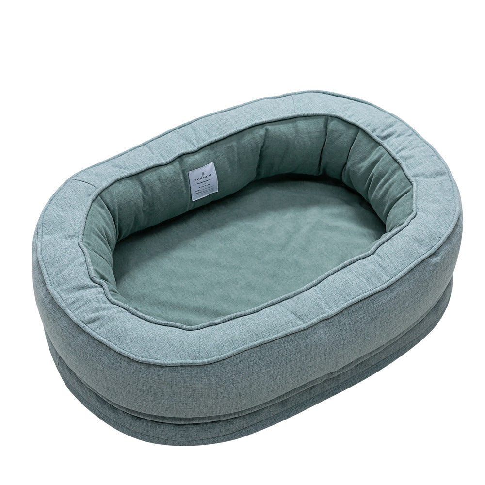 Warm Removable Washable Waterproof Sponge  Cat  Dog Bed Mat