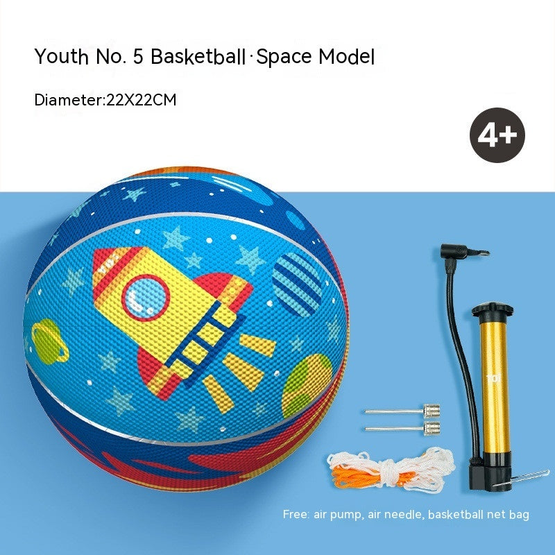 Children's Basketball Pat Ball Rubber Ball Indoor Mute Toys