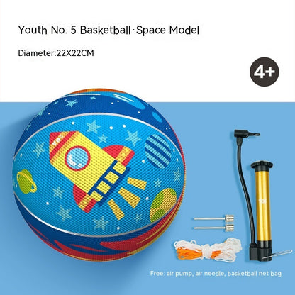 Children's Basketball Pat Ball Rubber Ball Indoor Mute Toys