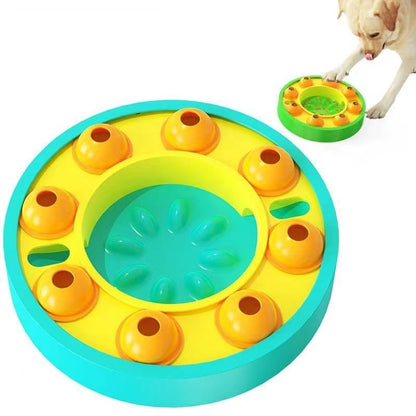 Train Pet Supply Turntable To Automatically Leak Food