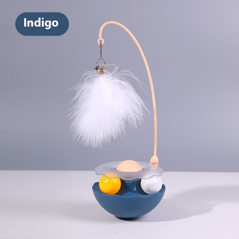 Cat Interactive Toy Funny Tumbler Toy Kitten Exercise Catching