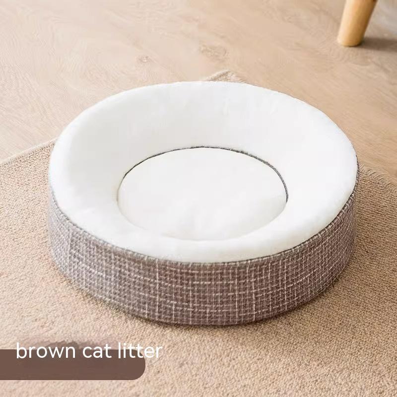 Pet Cat Removable And Washable Sponge Nest For Sleeping