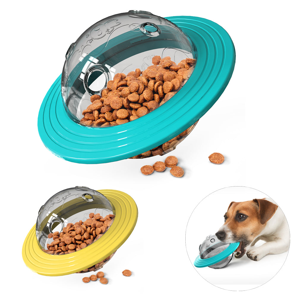 Dog Interactive Food Leaking Dispensing Treat Ball