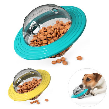 Dog Interactive Food Leaking Dispensing Treat Ball
