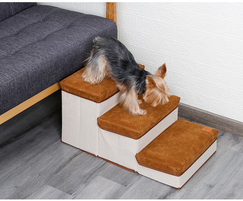Pet Stairs For Couch And High Beds Folding Steps
