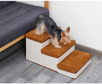 Pet Stairs For Couch And High Beds Folding Steps