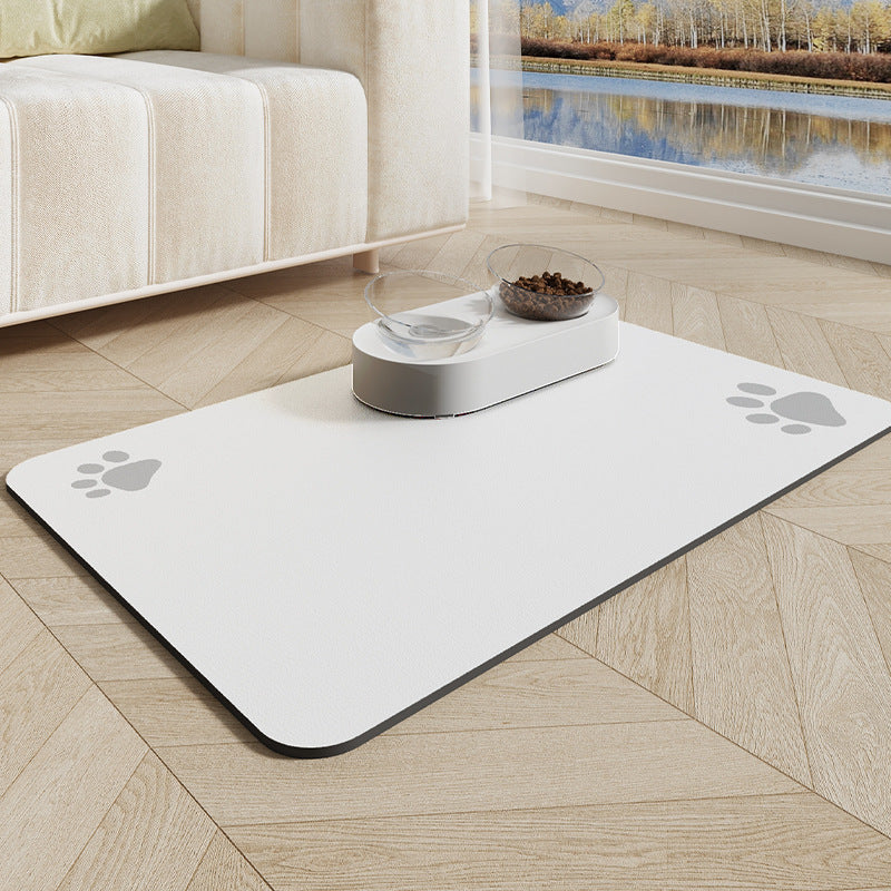 Pet Feeding Mat Dogs And Cats Placemat Quick-drying