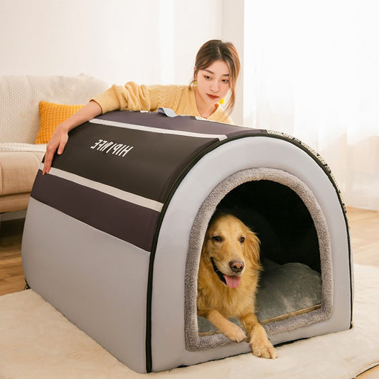 Warm Dog House For Medium And Large Dogs In Autumn And Winter