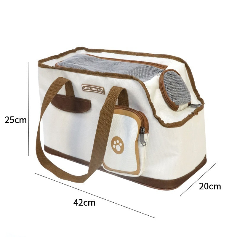 Folding Dog Diaper Bag Cat Space Capsule