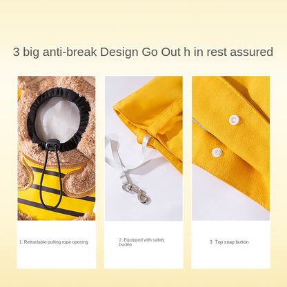 Little Bee Design Cat Dog Carrier Bags Portable Breathable Bag