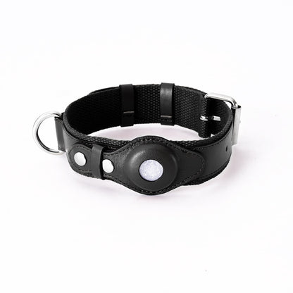 Airtag Pet Collar Tracker Protective Cover Leather Collar