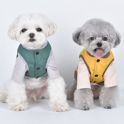 Fun Faction Gourd Double Collar Waistcoat Pet Clothing