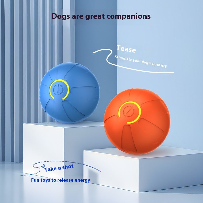 Pets Electric Jumping Ball Automatic Dog-teasing Luminous Pet