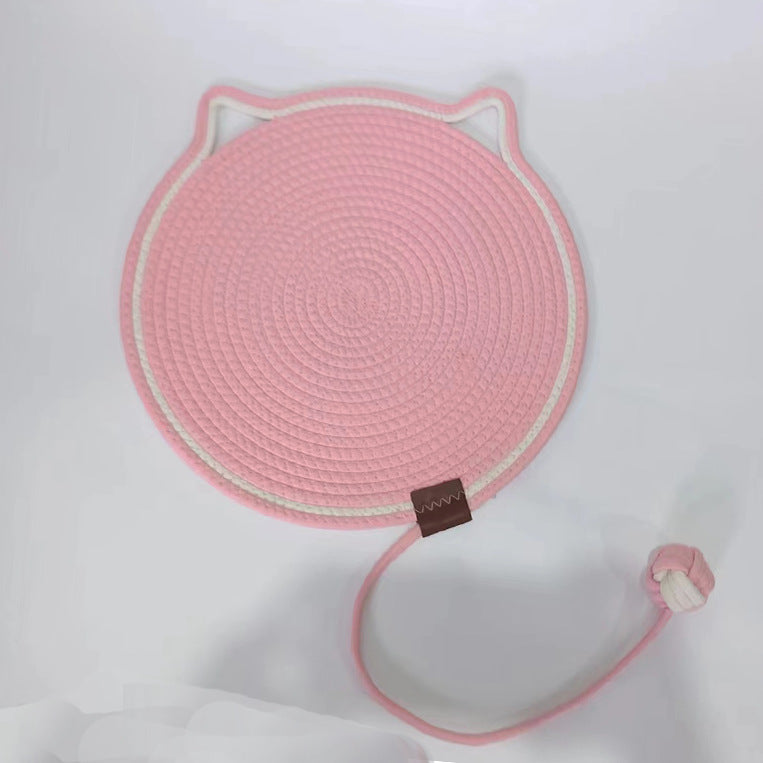 Braided Cotton Rope Cat Claw Mat Self Hi Ball One Piece Sleeping Mat
