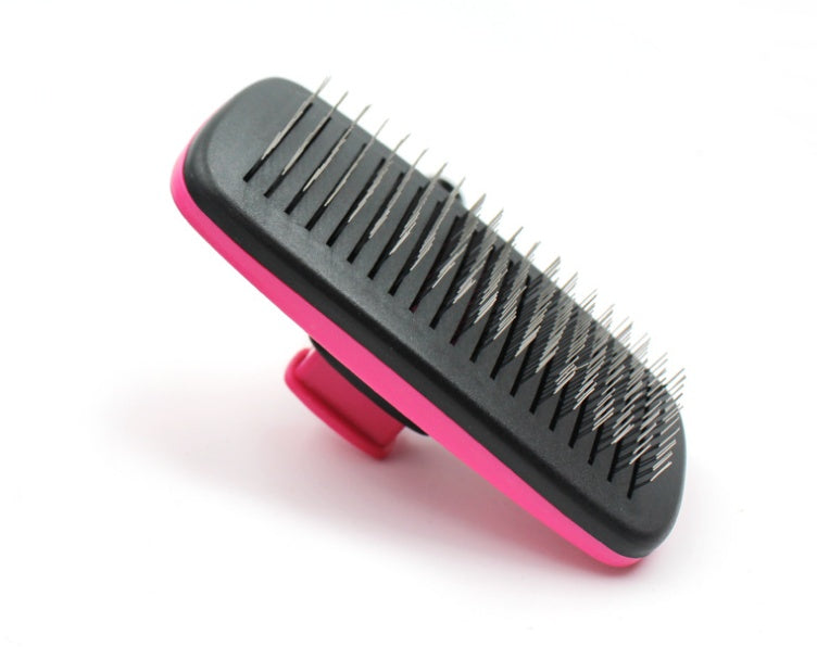 Curly Dog Hair Removal Comb Grooming Brush Stainless Steel