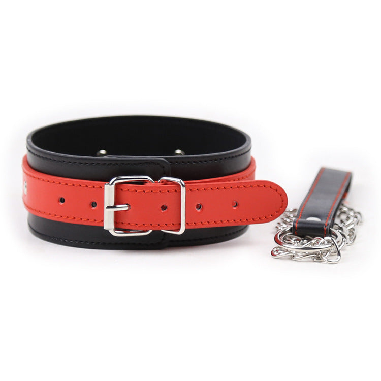 Neck Scarf Male And Female Pet Collar With Drag Chain