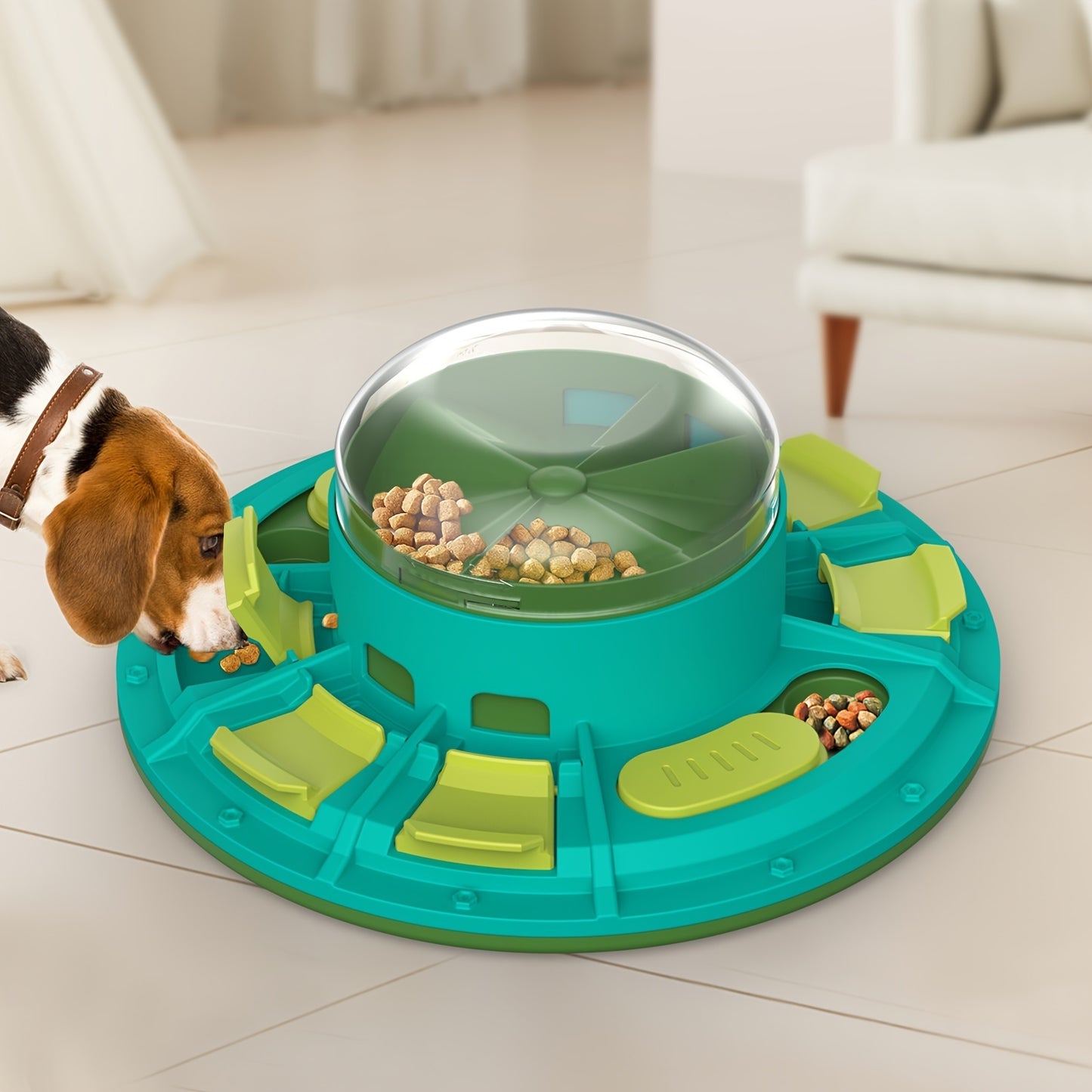 Interactive Dog Puzzle Toy For IQ Improvement And Slow Feeding